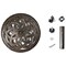Gardenised Outdoor Patio Cast Iron Umbrella Base Holder Stand 20 Lb. Round QI003815 - alternate 4